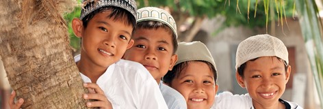 Schooltje voor kids op Lombok