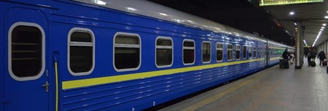 Met de trein door Oekraïne