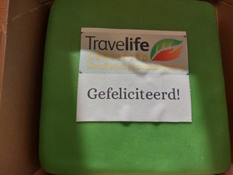 Travelife taart